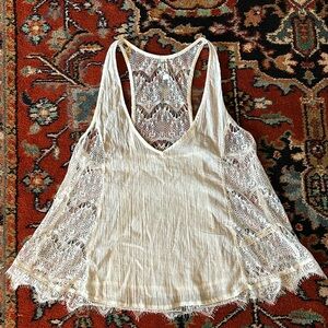 Free People Intimately Boho Lace Tank